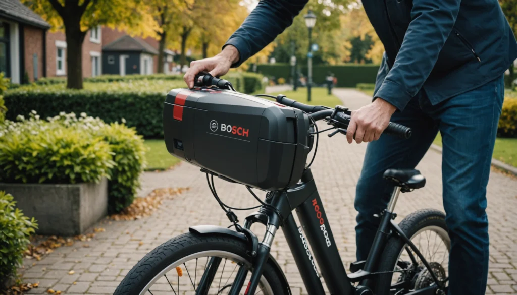 comment enlever la batterie d un velo electrique bosch